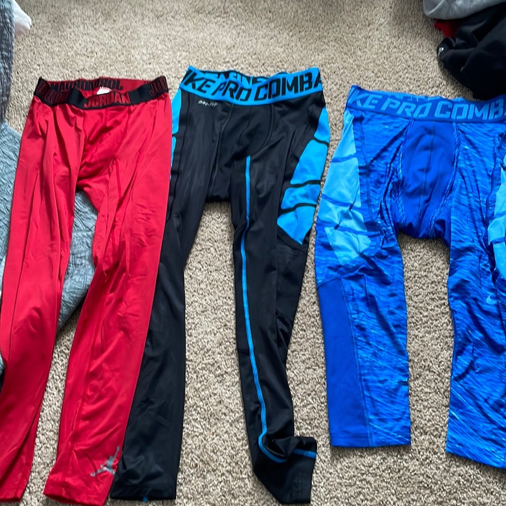 Nike Pro Combat Base Layer. 3 pairs